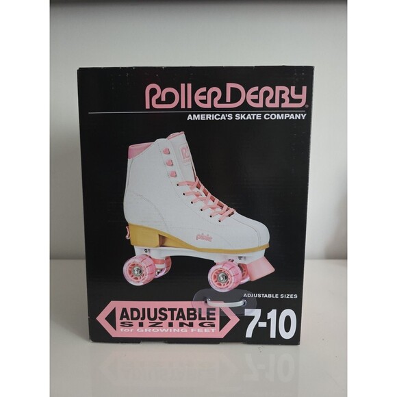 Roller Derby Pixie Adjustable Women’s Roller Skates Size 7-10 New in Box Free Sh - Picture 5 of 7